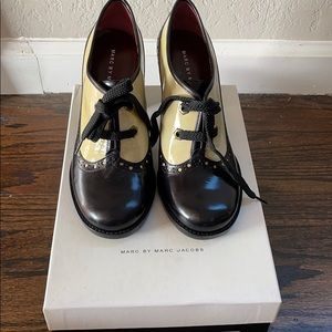 Brand new Marc by Marc Jacob heeled Oxford shoes